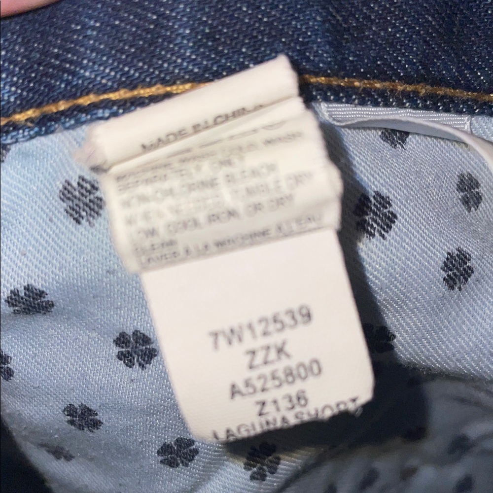 USED Lucky Brand Blue Jean Shorts for Women - Picture 8 of 8